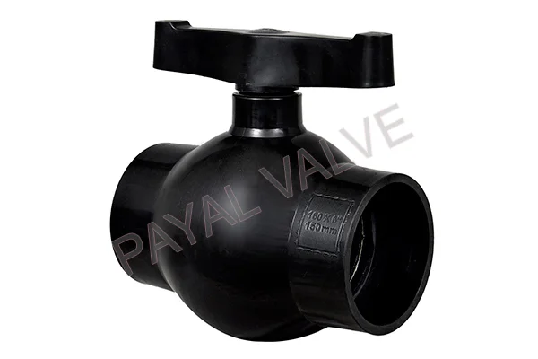 Black valve Solid type